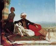 Arab or Arabic people and life. Orientalism oil paintings 106